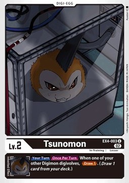 Tsunomon (EX4-003) - Alternative Being