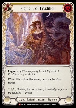 Figment of Erudition // Suraya, Archangel of Erudition (Regular) - Dusk till Dawn