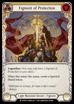 Figment of Protection // Aegis, Archangel of Protection (Regular) - Dusk till Dawn