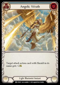Angelic Wrath (Blue) (Regular) - Dusk till Dawn