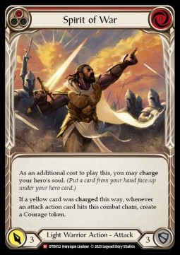 Spirit of War (Regular) - Dusk till Dawn