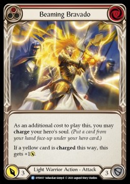 Beaming Bravado (Red) (Regular) - Dusk till Dawn