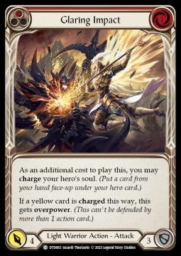Glaring Impact (Red) (Regular) - Dusk till Dawn