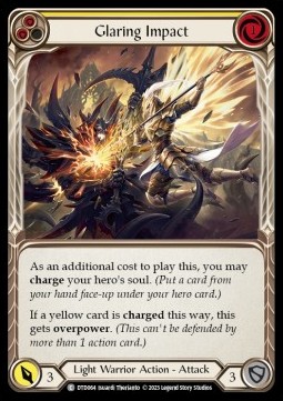 Glaring Impact (Yellow) (Regular) - Dusk till Dawn