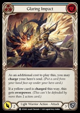 Glaring Impact (Blue) (Regular) - Dusk till Dawn