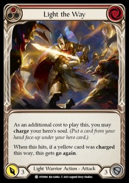Light the Way (Red) (Regular) - Dusk till Dawn