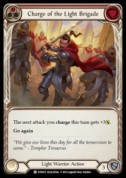 Charge of the Light Brigade (Red) (Regular) - Dusk till Dawn