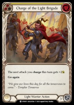 Charge of the Light Brigade (Yellow) (Regular) - Dusk till Dawn