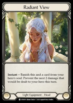 Radiant View (Cold Foil) - Dusk till Dawn