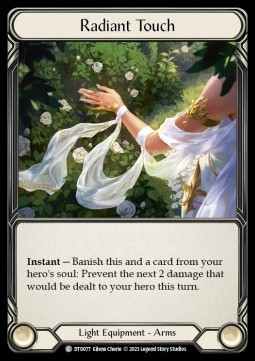 Radiant Touch (Cold Foil) - Dusk till Dawn