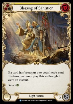 Blessing of Salvation (Yellow) (Regular) - Dusk till Dawn