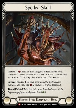 Spoiled Skull (Regular) - Dusk till Dawn