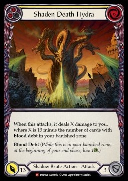 Shaden Death Hydra (Regular) - Dusk till Dawn