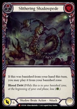 Slithering Shadowpede (Regular) - Dusk till Dawn