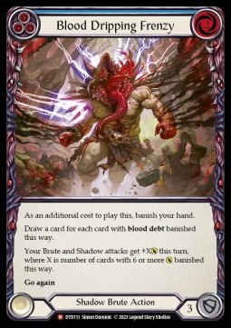 Blood Dripping Frenzy (Regular) - Dusk till Dawn