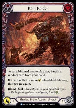 Ram Raider (Red) (Regular) - Dusk till Dawn