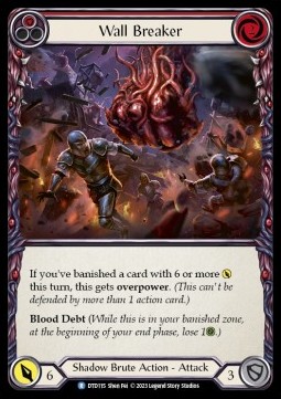 Wall Breaker (Red) (Regular) - Dusk till Dawn
