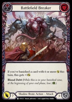 Battlefield Breaker (Red) (Regular) - Dusk till Dawn