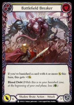Battlefield Breaker (Yellow) (Regular) - Dusk till Dawn