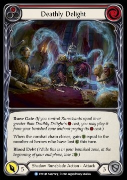 Deathly Delight (Red) (Regular) - Dusk till Dawn