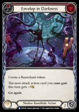 Envelop in Darkness (Red) (Regular) - Dusk till Dawn