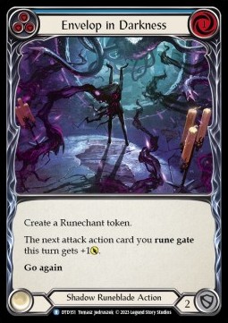 Envelop in Darkness (Blue) (Regular) - Dusk till Dawn