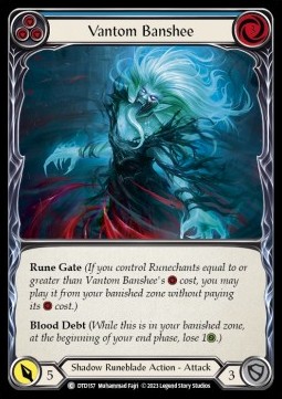 Vantom Banshee (Blue) (Regular) - Dusk till Dawn