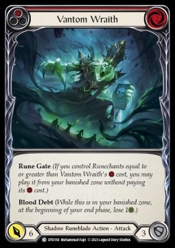 Vantom Wraith (Red) (Regular) - Dusk till Dawn