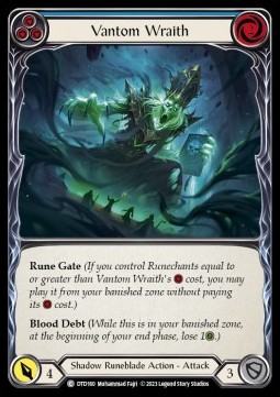 Vantom Wraith (Blue) (Regular) - Dusk till Dawn