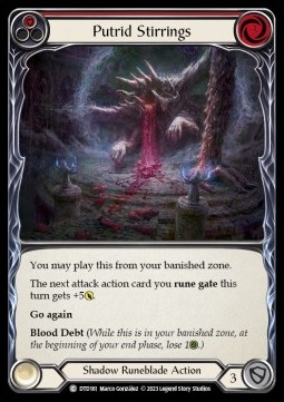Putrid Stirrings (Red) (Regular) - Dusk till Dawn