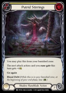 Putrid Stirrings (Yellow) (Regular) - Dusk till Dawn