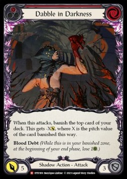 Dabble in Darkness (Rainbow Foil) - Dusk till Dawn