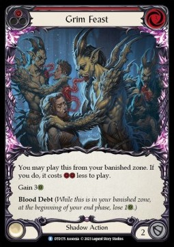 Grim Feast (Red) (Regular) - Dusk till Dawn