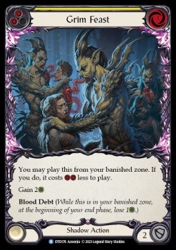 Grim Feast (Yellow) (Regular) - Dusk till Dawn