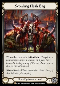 Scowling Flesh Bag (Rainbow Foil) - Dusk till Dawn