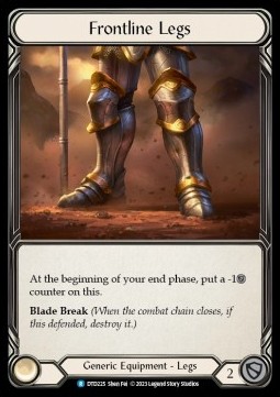 Frontline Legs (Cold Foil) - Dusk till Dawn