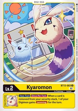 Kyaromon (BT13-003) - Versus Royal Knights