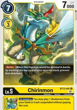 Chirinmon (BT13-041) - Versus Royal Knights