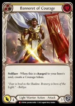 Banneret of Courage (Regular) - Dusk till Dawn