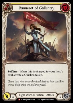 Banneret of Gallantry (Regular) - Dusk till Dawn