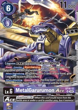 MetalGarurumon Ace (ST16-12) - Promos: Versus Royal Knights
