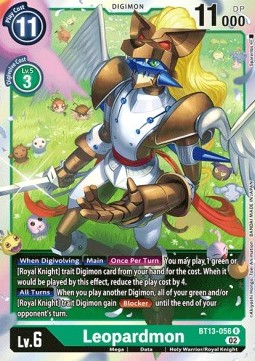 Leopardmon (BT13-056) - Versus Royal Knights