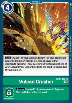 Vulcan Crusher (BT13-107) - Versus Royal Knights