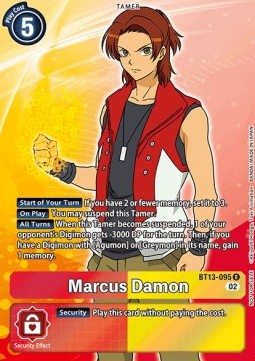 Marcus Damon (BT13-095) (V.2) - Promos: Versus Royal Knights