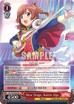 New Stage, Karen Aijo (V.1 - Double Rare) - Revue Starlight -Re LIVE-