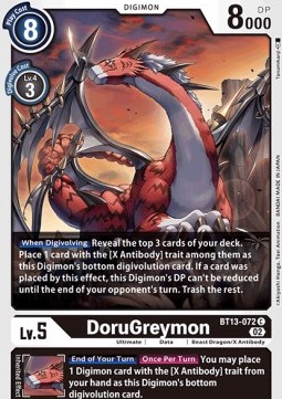 DoruGreymon (BT13-072) - Versus Royal Knights