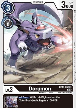 Dorumon (BT13-063) - Versus Royal Knights