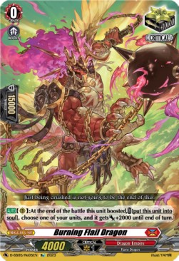 Burning Flail Dragon [D Format] - Festival Booster 2023