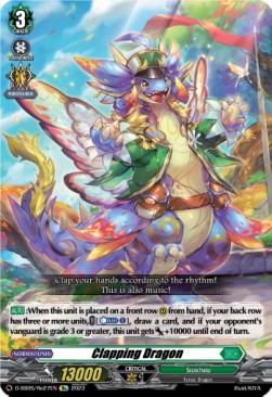 Clapping Dragon [D Format] - Festival Booster 2023