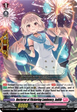 Nocturne of Flickering Lambency, Judith [D Format] - Festival Booster 2023